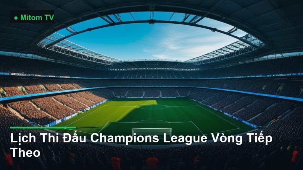 toàn cảnh sân vận động nhìn từ trên cao - Lịch Thi Đấu Champions League Vòng Tiếp Theo