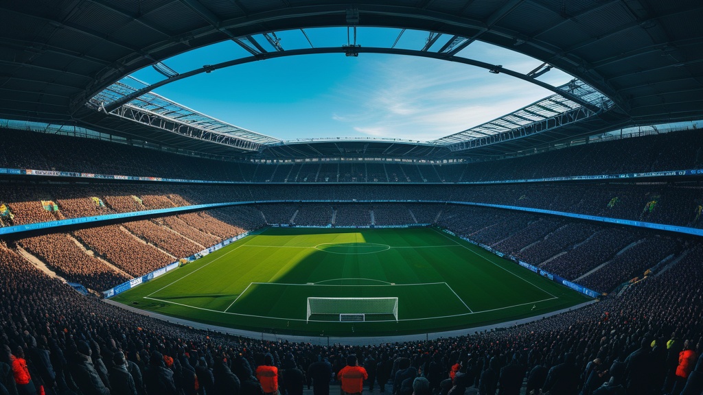 toàn cảnh sân vận động nhìn từ trên cao - Lịch Thi Đấu Champions League Vòng Tiếp Theo
